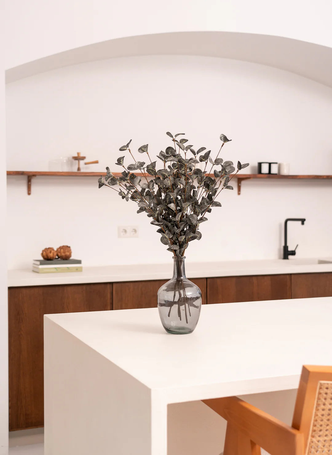 Faux Eucalyptus - Graceful Green Bunch