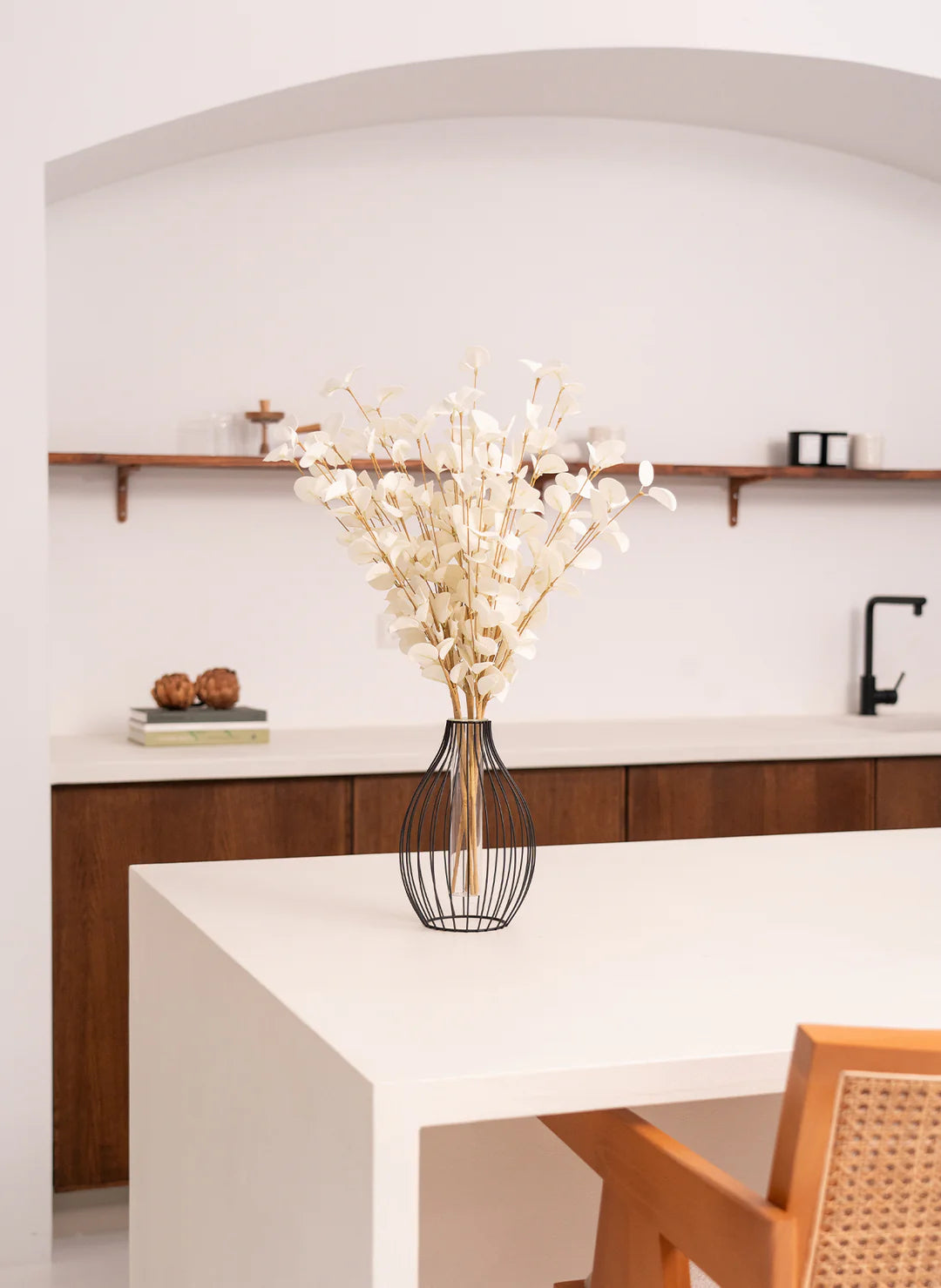 Faux Eucalyptus - Ivory Bunch