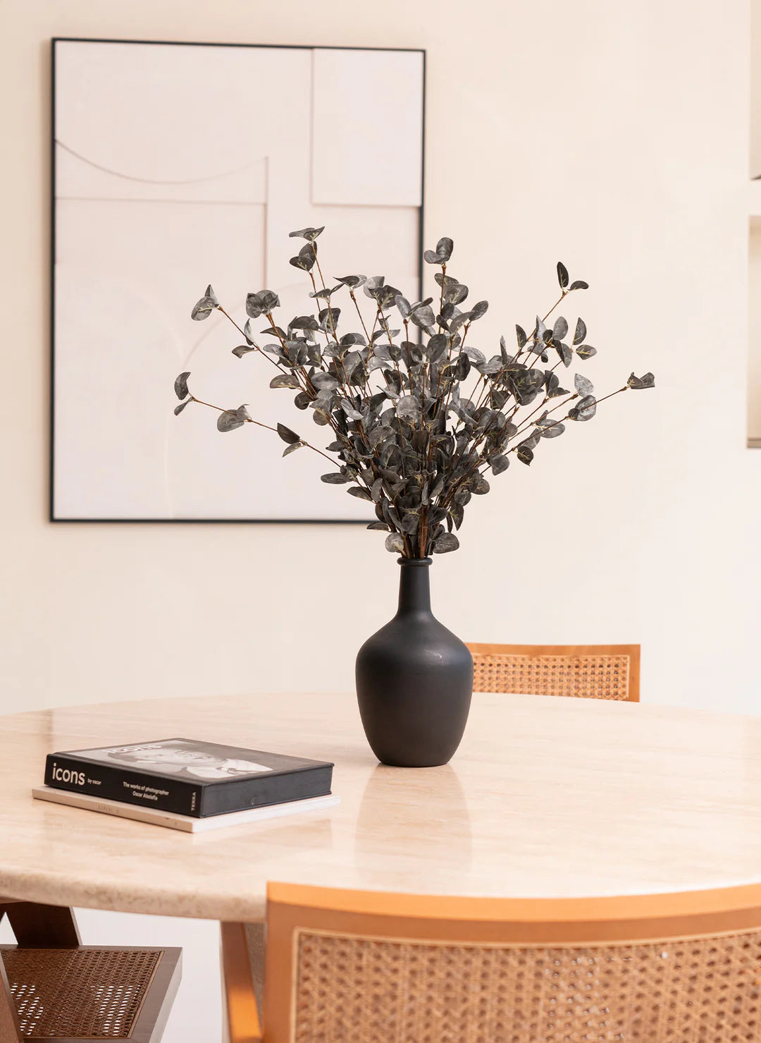 Faux Eucalyptus - Graceful Green Bunch