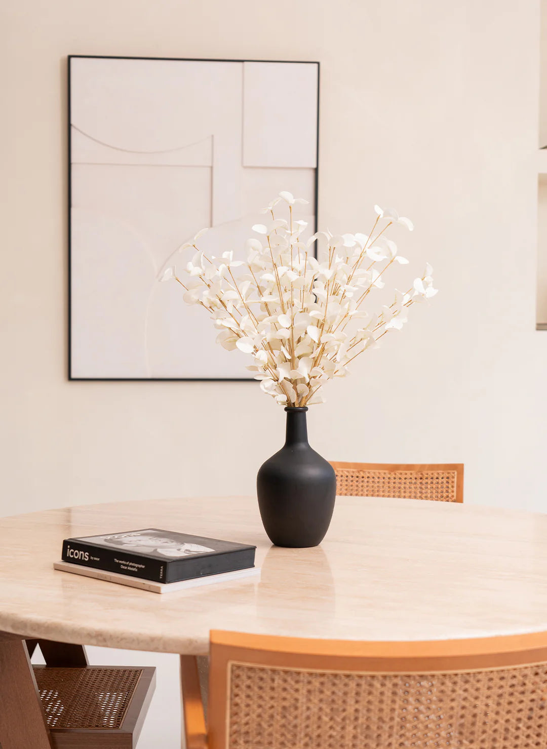 Faux Eucalyptus - Ivory Bunch