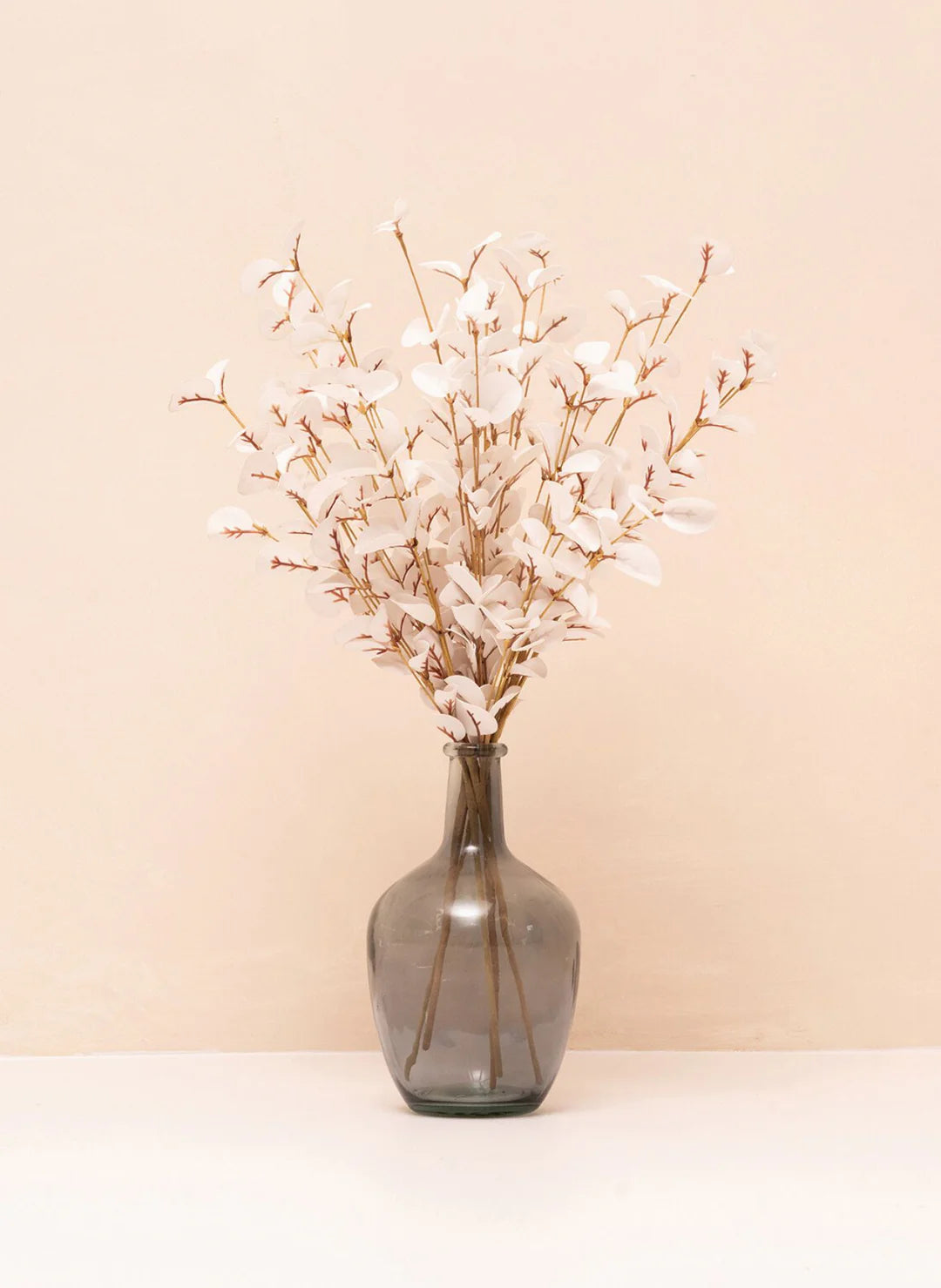 Faux Eucalyptus - White Bunch