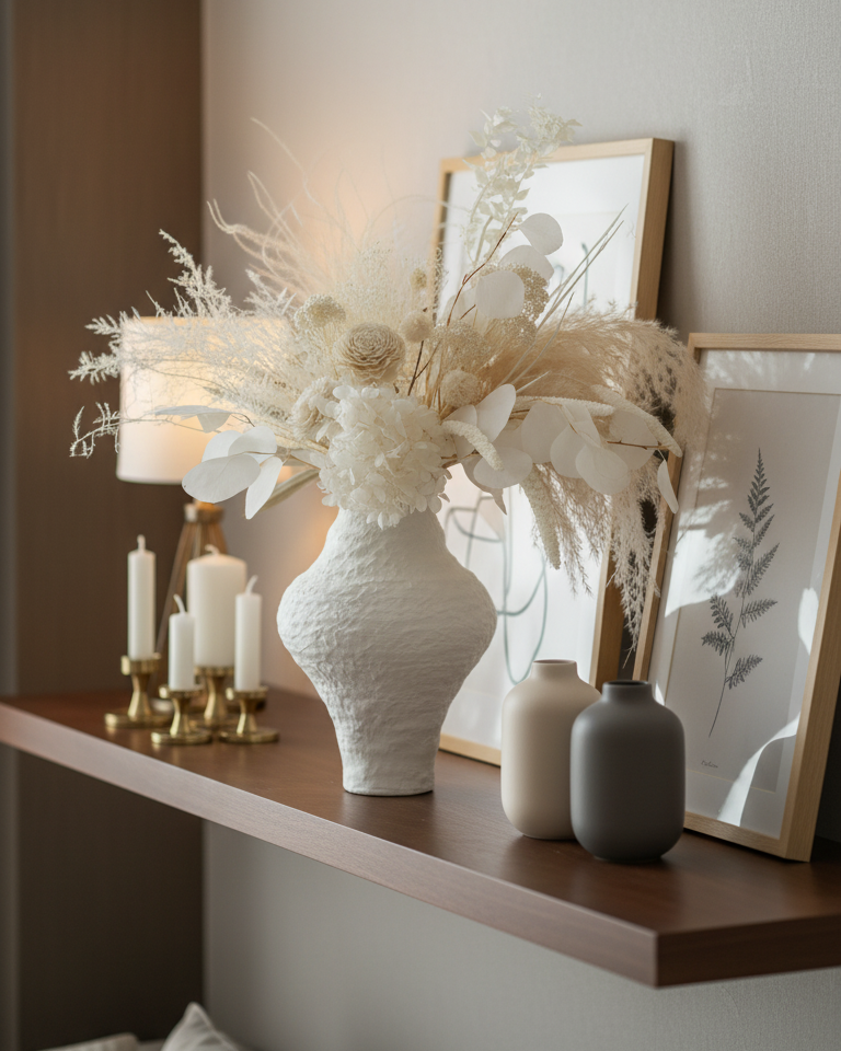 Golden Hazev - Dried Flowers Arrangement