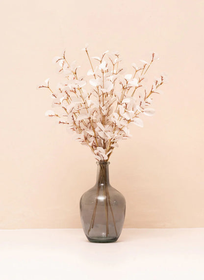 Faux Eucalyptus - White Bunch