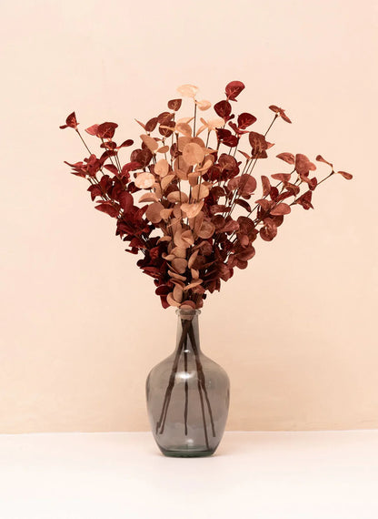 Faux Eucalyptus - White Bunch